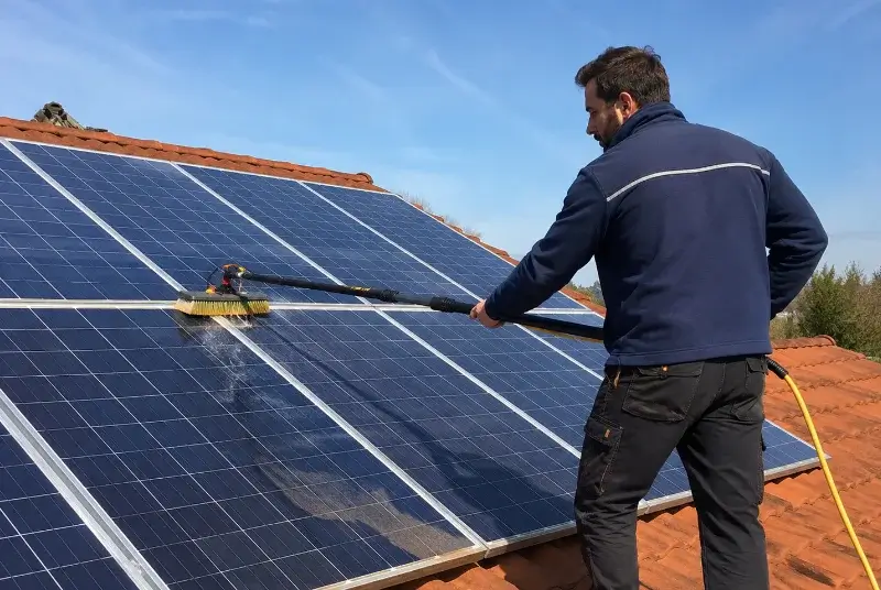 Nettoyage et entretien de panneaux solaires à la Forêt-sur-Sèvre